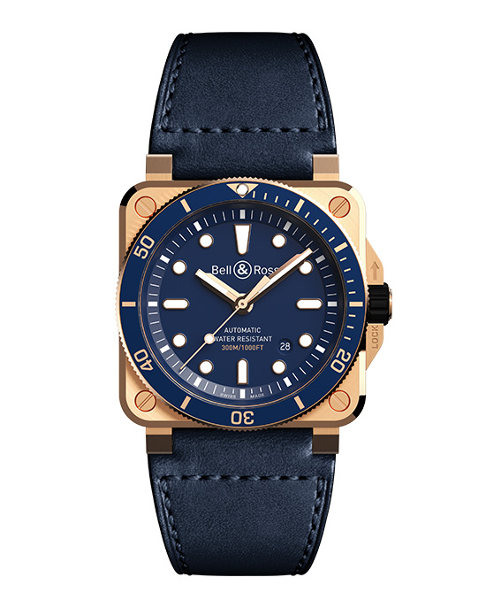 BELL & ROSS(ベル&ロス)BR 03-92 ダイバー ブルー ブロンズ